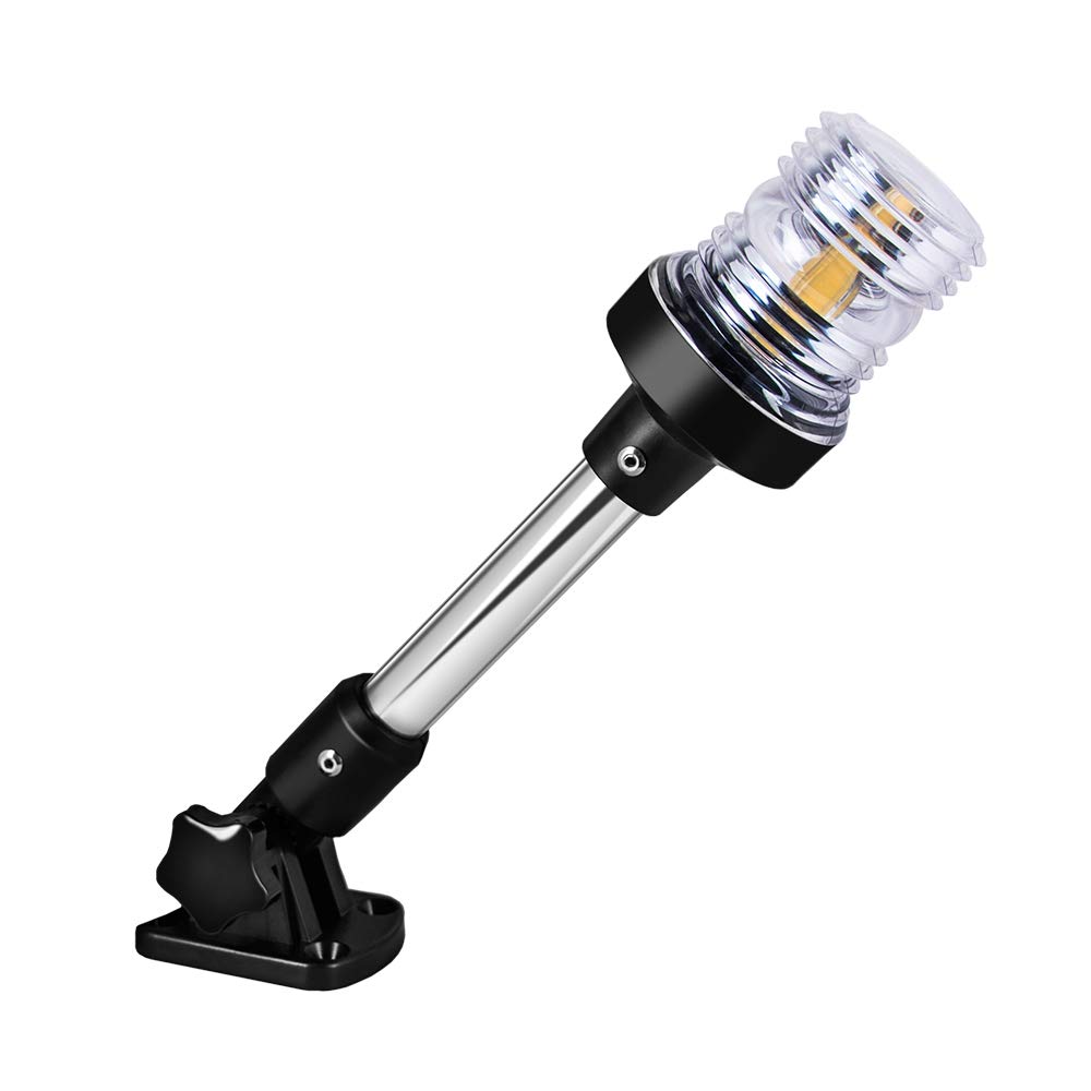 360 Degree White LED Fold Down - Fishing Boat Anchor recension och pris