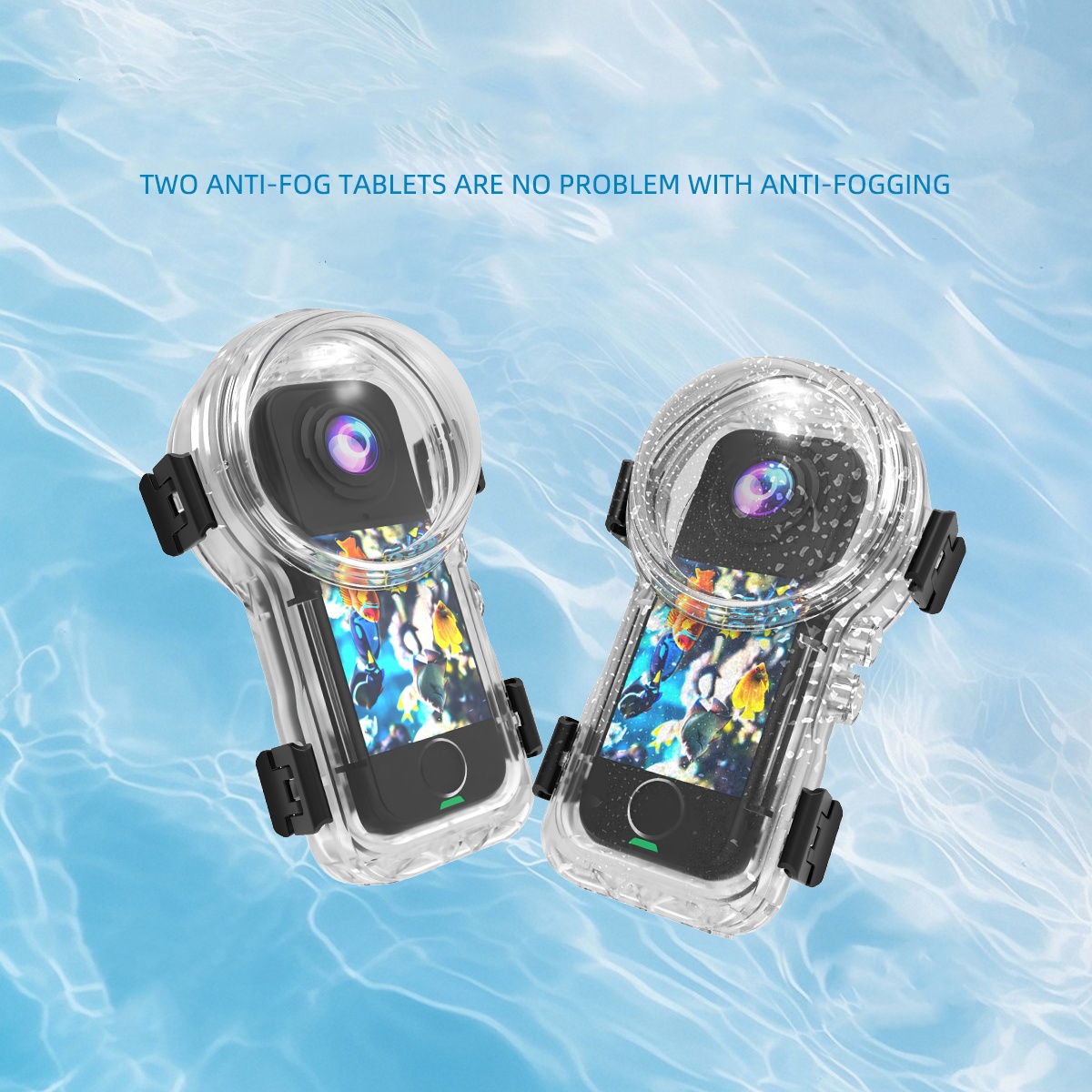 Invisible Dive Case For Insta3 - Fishing Boat Cover recension och pris
